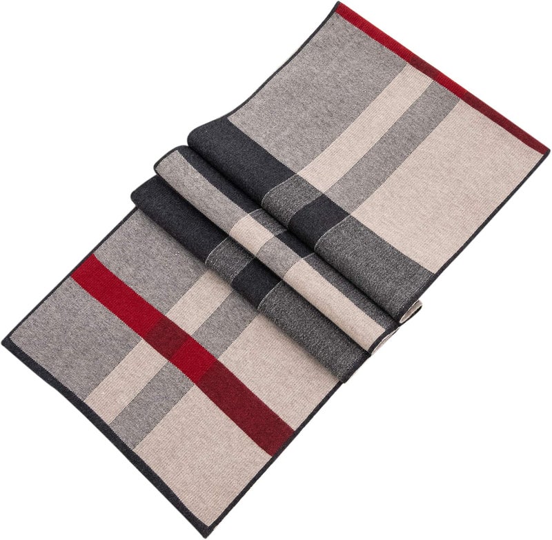 Lallier Men's Merino Wool Scarf, Long Winter Neckwear with Gift Box - Image 4